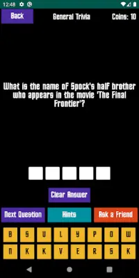 Quiz About Star Trek Screen Shot 0