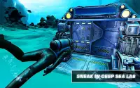 sekret agent scuba nurkowanie Podwodny podstęp gra Screen Shot 16