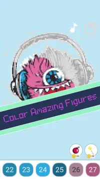Pixel Art: Color by Number Screen Shot 2