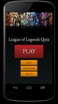 Quiz League of Legends Screen Shot 0