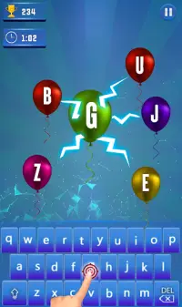 Toddler Learning Balloon:abc games for kids Screen Shot 1