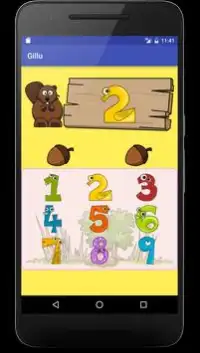 Gillu - أرقام للأطفال Screen Shot 2