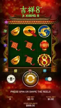 Casino Free Reel Game - JI XIANG 8 Screen Shot 0