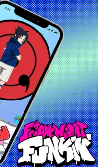 FNF Music Battle - Mod Sasuke Screen Shot 3