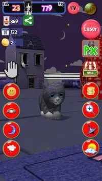 KittyZ - позаботьтесь о своем виртуальном котенке Screen Shot 2