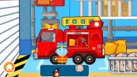 Juego para niños de coche de bomberos Screen Shot 3