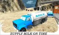 Camión entrega leche cuesta Screen Shot 2