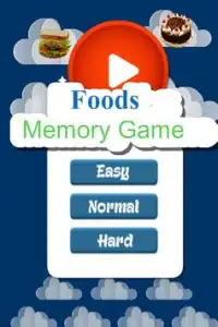 Foods Memory Game Screen Shot 1