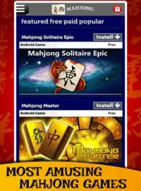 Mahjong - Jogos Screen Shot 0