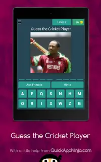 Cricket Trivia 2020 - Guess the Player | Win Coins Screen Shot 6