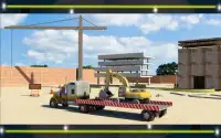 Heavy Crane Transporter Truck Screen Shot 8