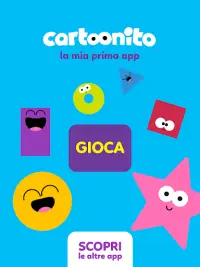 Cartoonito app - Associa Colori Screen Shot 2
