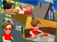 Little Baby Home Alone : Kids Fun & Care Game 3D Screen Shot 12