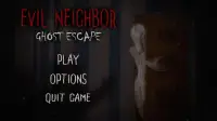 Scary Horror Games: Evil Neighbor Ghost Escape Screen Shot 0