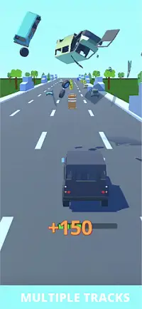 Car Smash - Arcade Car,Offline traffic Racing game Screen Shot 5