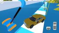 シティライドを運転する自動車ゲーム Screen Shot 4