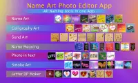Name Art Photo Editing App Ai Screen Shot 0