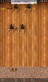 Spider Smash Game Screen Shot 1