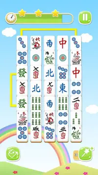 การเชื่อมต่อไพ่นกกระจอก : Mahjong connect Screen Shot 0