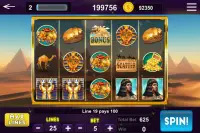 Cleopatra Slots Fortunes of Luxor Egypt Screen Shot 0