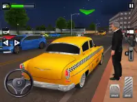 시티 택시 운전: 재미있는 3D 자동차 드라이브 시뮬레이션 게임 2021 Screen Shot 9