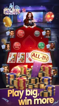 Free Texas Holdem Card Games-World Poker Night Screen Shot 0