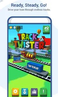 Track Twister - Endless Thrilling Game Screen Shot 0