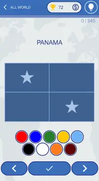 The Flags of the World Quiz Screen Shot 9