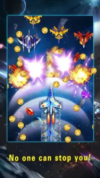 Fighter Jets All Star: Real Space War Shooter Game Screen Shot 2