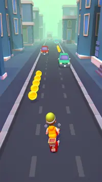 Paper Boy Race: jeux de course Screen Shot 0
