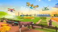 Moderne Drone Agriculture 2020: Tracteur Jeux Screen Shot 0