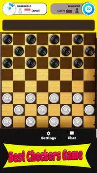 Draughts Checkers Online Screen Shot 0