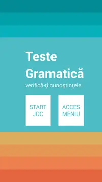 Romanian Grammar Tests Screen Shot 0