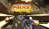 Subway Speed Police Moto Bike Screen Shot 10