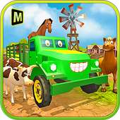 Transport Truck Driver: Farm Animals