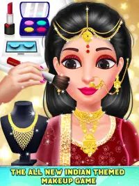 Indian Fashion Dress Up Salon Screen Shot 0