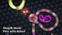 Snake Worms io - Worm Zone : io.Cacing Snake Game Screen Shot 0