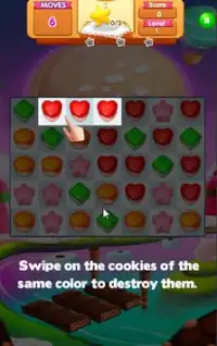 Cookie Crush Lollipop Screen Shot 1