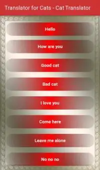 Translator for Cats - Cat Translator Screen Shot 1