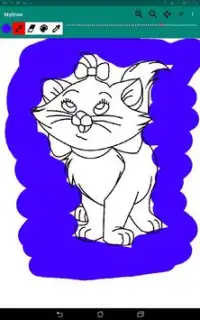 Coloring pages about cats Screen Shot 5