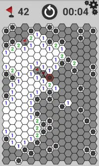 Minesweeper at hexagon Screen Shot 3