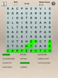Word Finder : new style search brain training Screen Shot 4