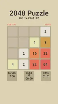 2048 Puzzle Screen Shot 2