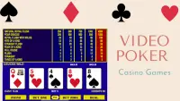 Video Poker - The classic Video Poker Casino Games Screen Shot 2
