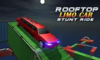 रूफटॉप लिमो कार स्टंट सवारी Screen Shot 0