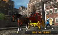 Horse Carriage Town Transport Screen Shot 4