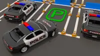 Modern Police Car Parking : Real Car Parking 3D Screen Shot 1