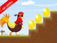 Angry Chicken Run Subway - Game Gratis Screen Shot 4