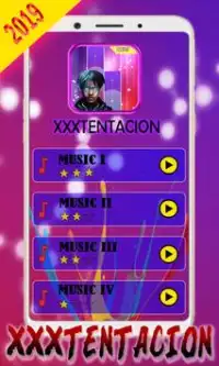 XXXTentacion Piano game tap Screen Shot 0