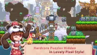 Rehtona - Super Jump Pixel Puzzle Game Screen Shot 1